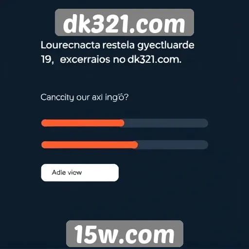 Avaliação da experiência do usuário no dk321.com